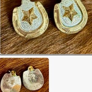 Vintage Montana Silver earrings